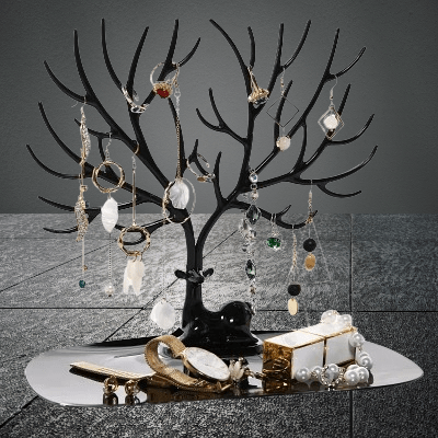 Arbres à bijoux - JewelryTree™ - Noir - Rangement Précieux